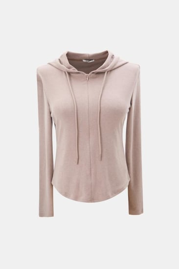 جاكيت هودي بسحاب