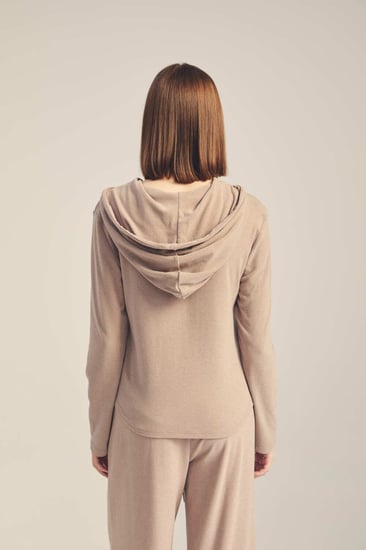 جاكيت هودي بسحاب