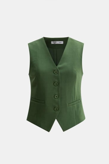 جاكيت مدرسة متوسط بلا أكمام