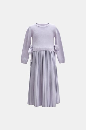 فستان بتصميم قطعتين بأربطة