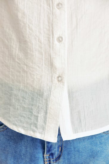 قميص مدرسي بناتي سنبل – تصميم مخطط أنيق لراحة يومية طويلة