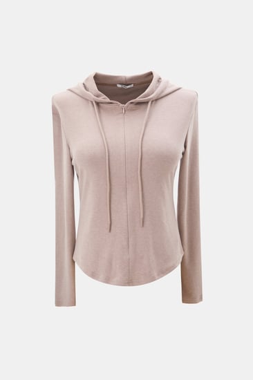 جاكيت هودي بسحاب