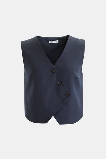 جاكيت مدرسي ثانوي سنبل – تصميم بلا أكمام لأناقة مريحة