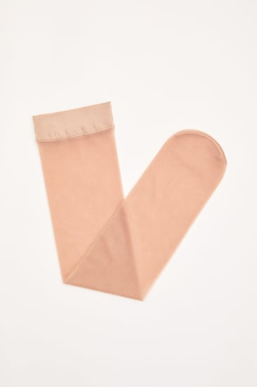 جوارب ساق شفافة