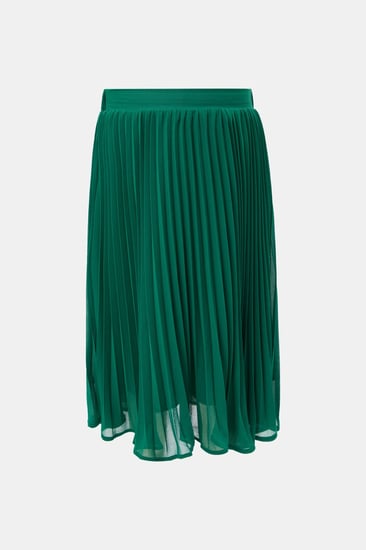 تنورة بليسيه بخصر مطاطي