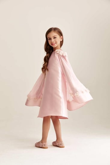 فستان اطفال وردي