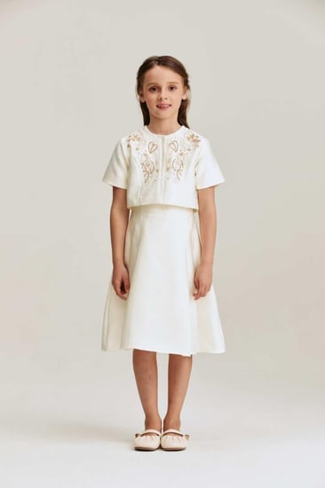 تنورة ميدي بكسرات