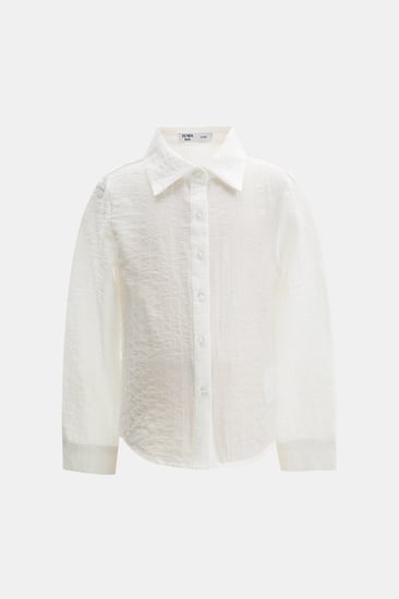 قميص مدرسي بناتي سنبل – تصميم مخطط أنيق لراحة يومية طويلة