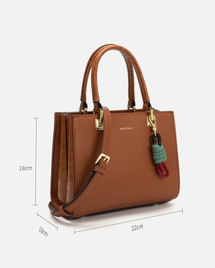  شنطة نسائية إمزوري كلاسيك بلون بني