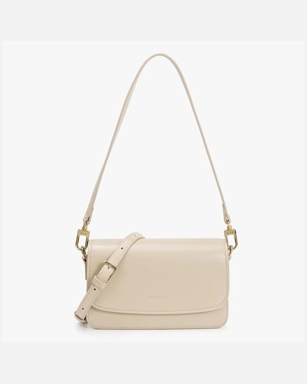  شنطة نسائية الفي اند كو باللون الأبيض