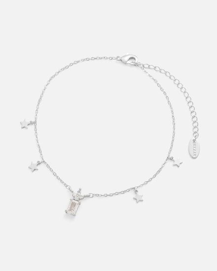 ‎ ١٠ قطع اكسسوارات أنيقة بلون فضي