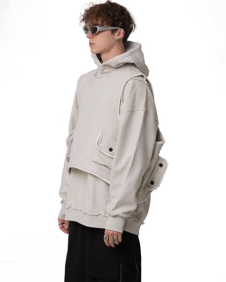 S32 Hoodie&Vest هودي + سديري منفصل