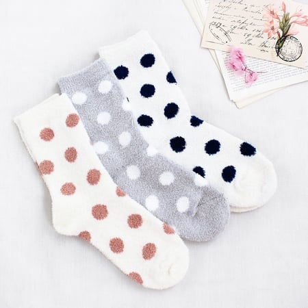 سوكس منقط مخطط جوارب شراريب شرابات دلاغات متجر اكسسوارات ملابس شتاء