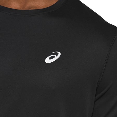 أسيكس كاتاكانا تيشيرت جري الرجال - أسود - 2011A813-001