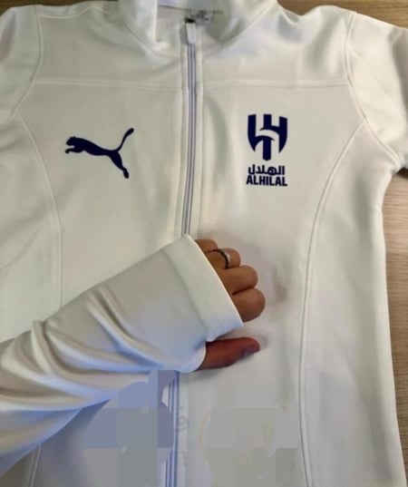 جاكيت الهلال بفتحة اصبع