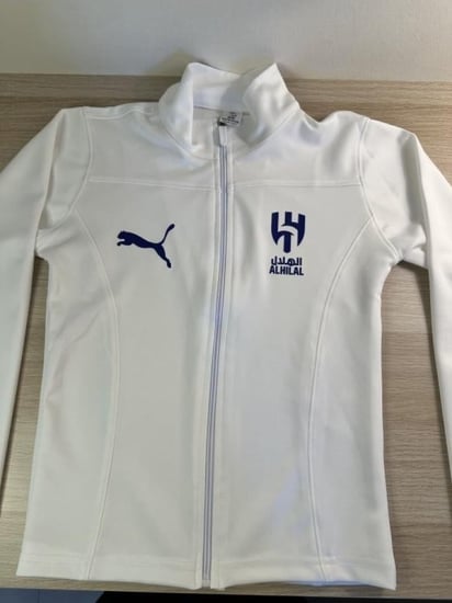 جاكيت الهلال بفتحة اصبع