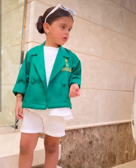 جاكيت اليوم الوطني للاطفال - متجر سلطانة