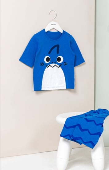 طقم من القطن للاولاد برسمة القرش