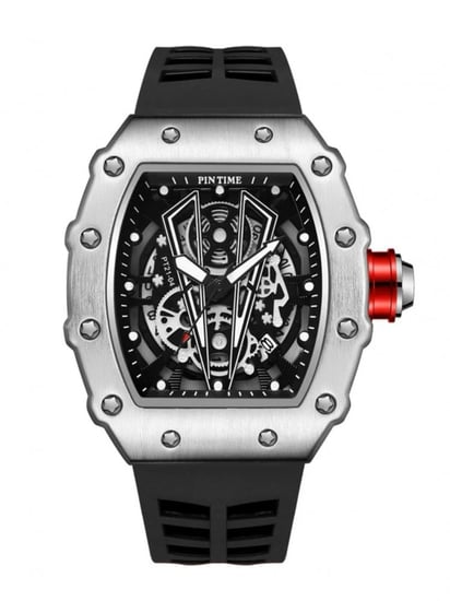 عرض ساعة رجالي ديناميكية ماركة كوارتز سوار سليكون ضد الماء