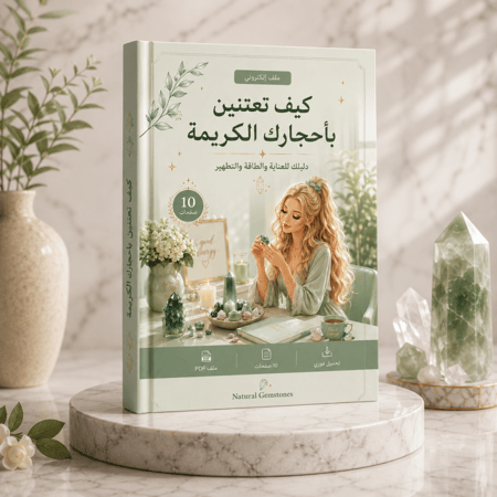 كيف تعتنين بأحجارك الكريمة