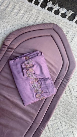 طقم صلاة + سجاد مع شرشف مرد ربطة