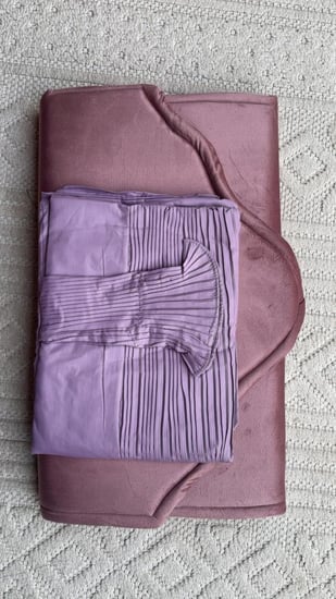 طقم  صلاة ربطة + سجاد مع شرشف  مرد