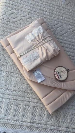 طقم صلاة + سجاد مع شرشف مرد ربطة