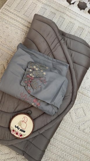 طقم صلاة + سجاد مع شرشف مرد ربطة
