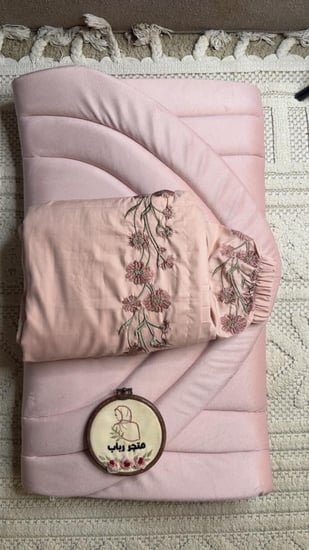 طقم صلاة + سجاد مع شرشف مرد ربطة