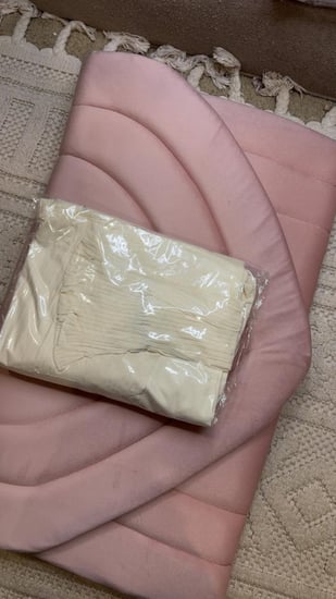 طقم صلاة + سجاد مع شرشف مرد ربطة