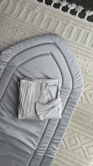 طقم صلاة + سجاد مع شرشف مرد ربطة