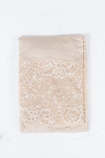 بارمودا نسائي ناعم دانتيل سكري   ملبوسات قطن العائلة البسة قطنية