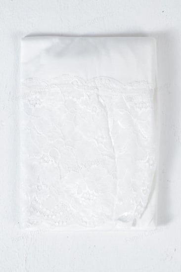 بارمودا قطن نسائي ابيض   ملبوسات قطن العائلة البسة قطنية