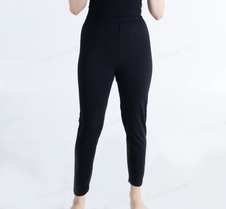 بنطلون قطن نسائي   ملبوسات قطن العائلة البسة قطنية