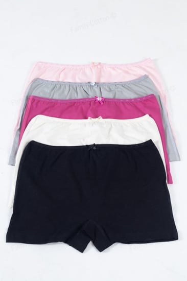 بوكسر نسائي بألوان متعددة ملبوسات قطن العائلة البسة قطنية