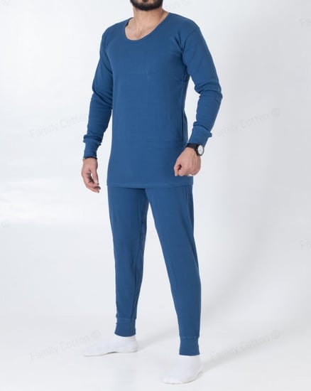 بيجامة شتوية قطنية رجالي   ملابس رجالية  ملبوسات قطن العائلة البسة قطن