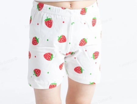 شورت بناتي مطبع FRUIT
