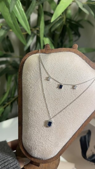 عقد تشوكر فضة 925