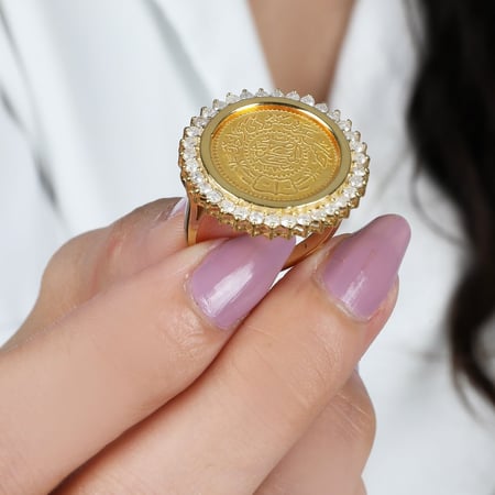 خاتم جنية ذهب