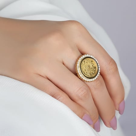 خاتم جنية ذهب