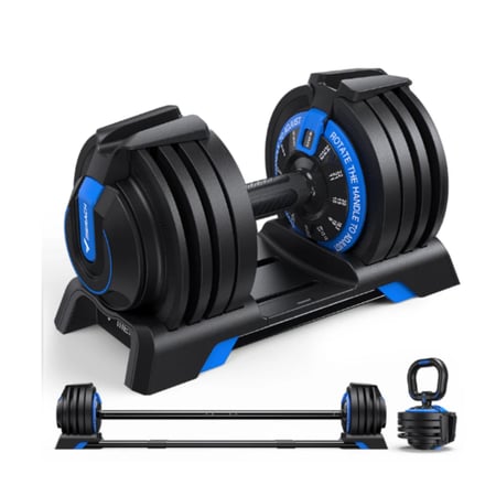 مجموعة دمبل قابلة للتعديل 3 في 1 وزن 24 كغ MR-2367B