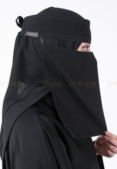 نقاب وسط بدون مقوى مطاط واحد مستقيم