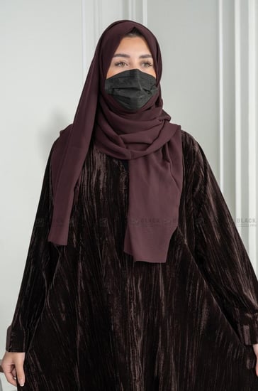 عباية شتوية مخمل