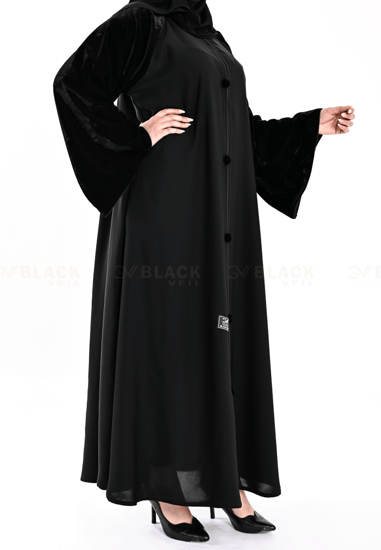 عباية كتف كم قطيفة