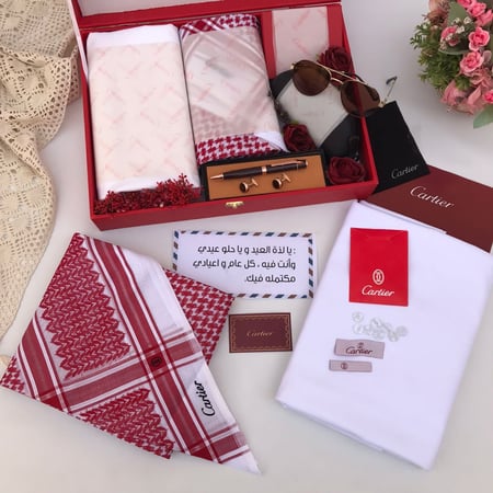 طقم رجالي ‍♂️ قماش  كارتير صيفي