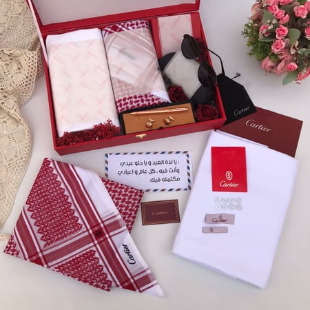 طقم رجالي ‍♂️ قماش  كارتير صيفي