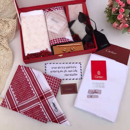 طقم رجالي ‍♂️ قماش  كارتير صيفي