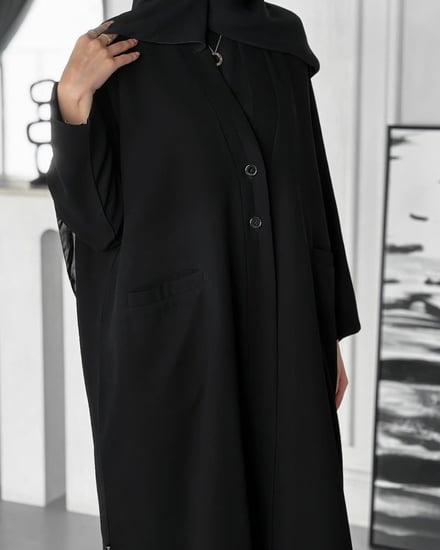 القماش كريب كوبا + طرحة