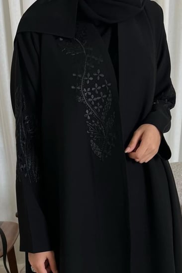 القماش كريب كوبا +طرحة