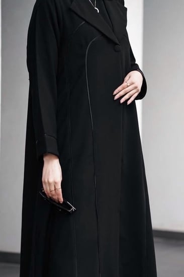 القماش كريب كوبا + طرحة